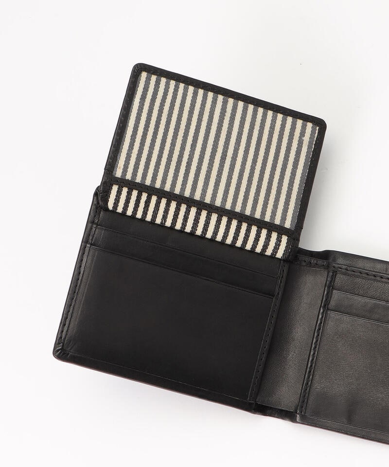 【オーマイバッグ】ジョシュアス/クラシックブラック ナチュラルレザー/財布 メンズ レディース詳細画像6