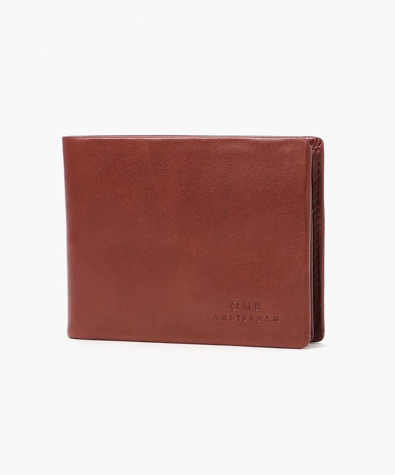 【オーマイバッグ】ジョシュアス/クラシックブランデー ナチュラルレザー/財布 メンズ レディース詳細画像1