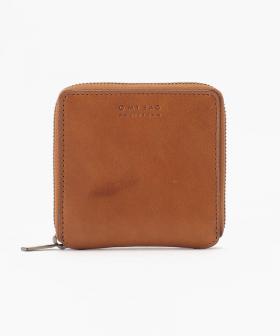 【オーマイバッグ】ソニー スクエアウォレット/コニャック ナチュラルレザー/財布 メンズ レディース