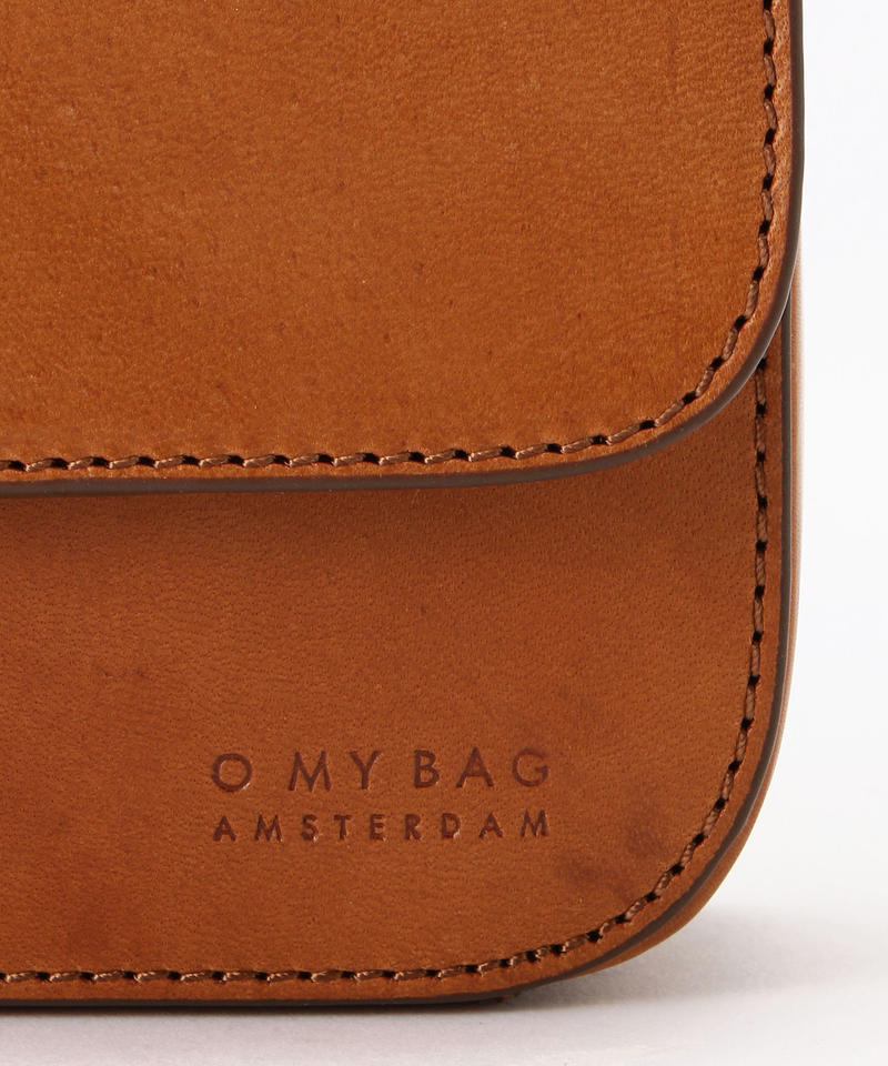 【オーマイバッグ】ナノ バッグ/コニャック ナチュラルレザー/ショルダーバッグ メンズ レディース詳細画像6
