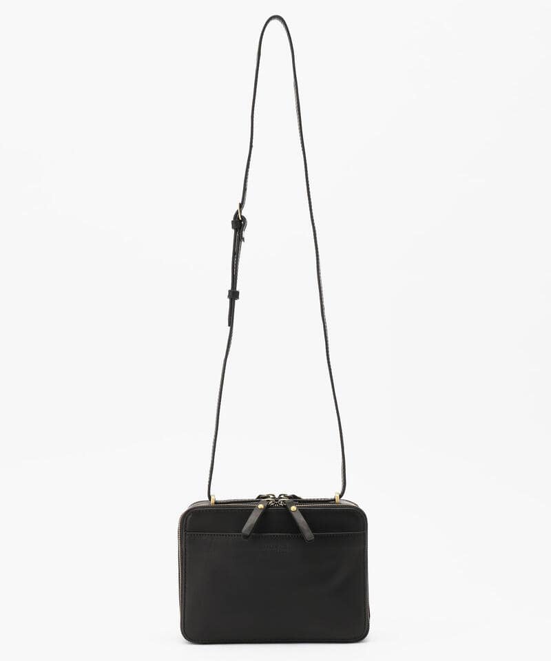 【オーマイバッグ】ビーズ ボックスバッグ/ブラック/ショルダーバッグ メンズ レディース