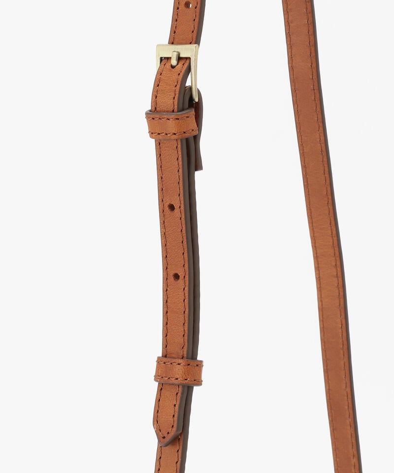 【オーマイバッグ】ビーズ ボックスバッグ/コニャック ナチュラルレザー/ショルダーバッグ メンズ レディース/O MY BAG BEES BOX BAG詳細画像6