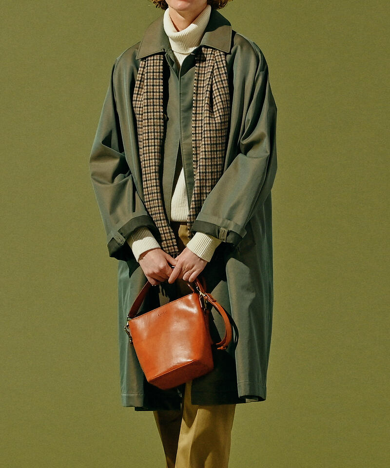 【オーマイバッグ】ボビー バケットバッグ ミディ/コニャック/ショルダーバッグ メンズ レディース詳細画像6