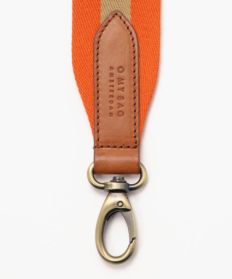 【オーマイバッグ】ウェビングストラップ オレンジ/コニャック/アクセサリー メンズ レディース詳細画像2