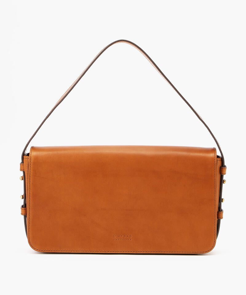 【オーマイバッグ】ジーナ ロンゲット/コニャック/ショルダーバッグ メンズ レディース