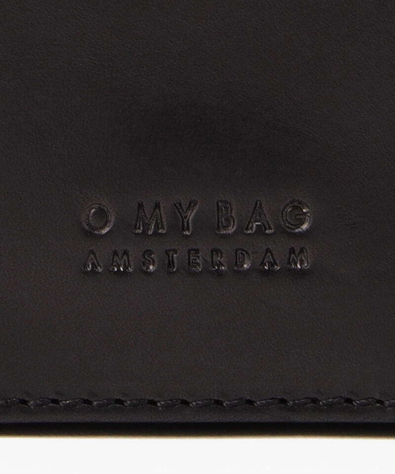 【オーマイバッグ】ジーナ ロンゲット/ブラック ナチュラルレザー/ショルダーバッグ メンズ レディース詳細画像5