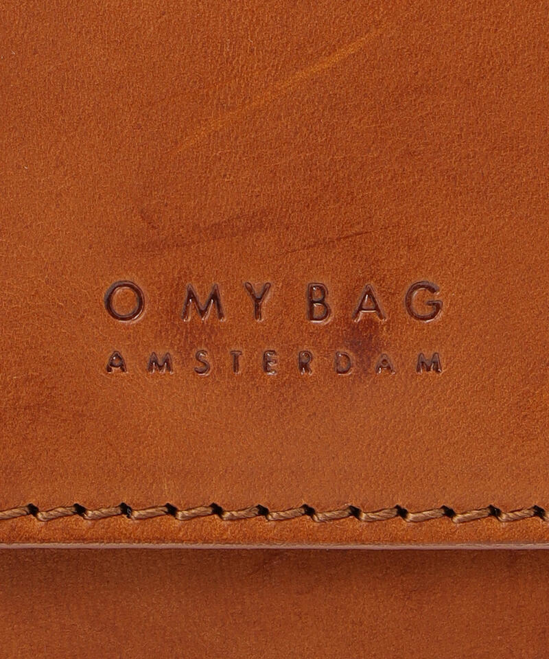 【オーマイバッグ】ハーパーミニ/コニャック ナチュラルレザー/ショルダーバッグ メンズ レディース詳細画像6