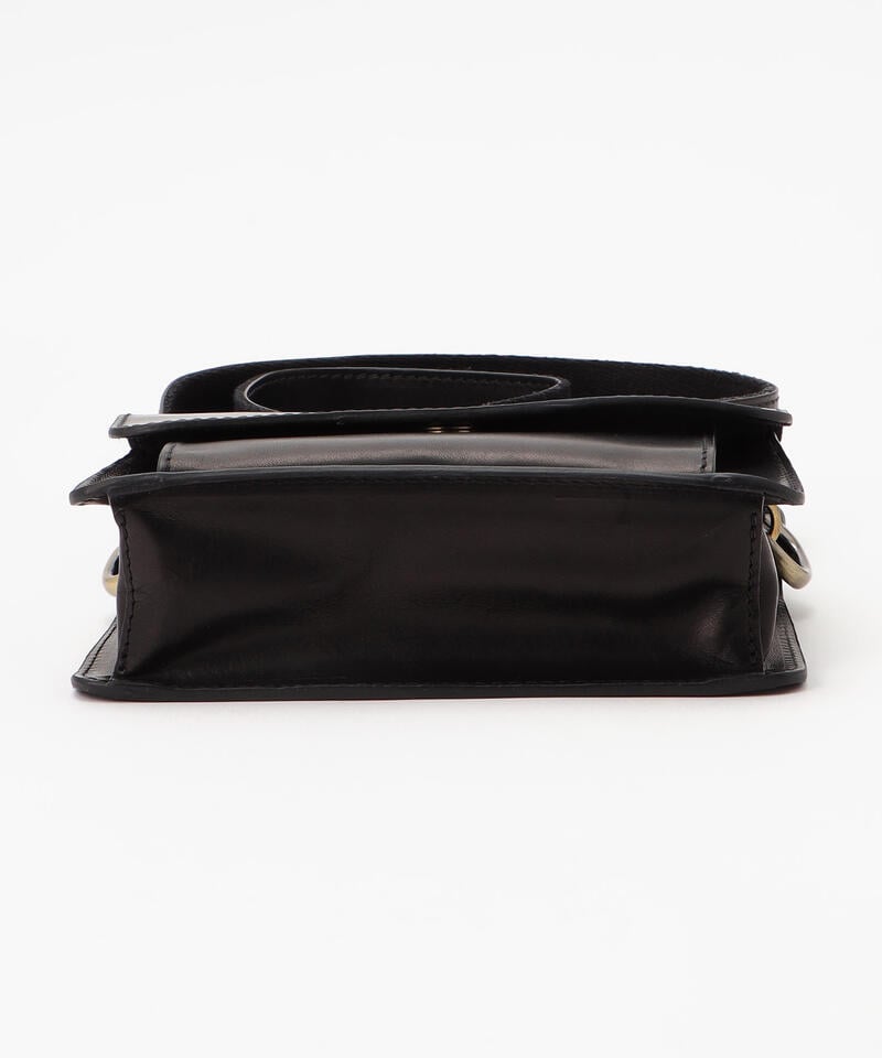 【オーマイバッグ】ハーパーミニ/クラシックブラック ナチュラルレザー/バッグ メンズ レディース詳細画像5