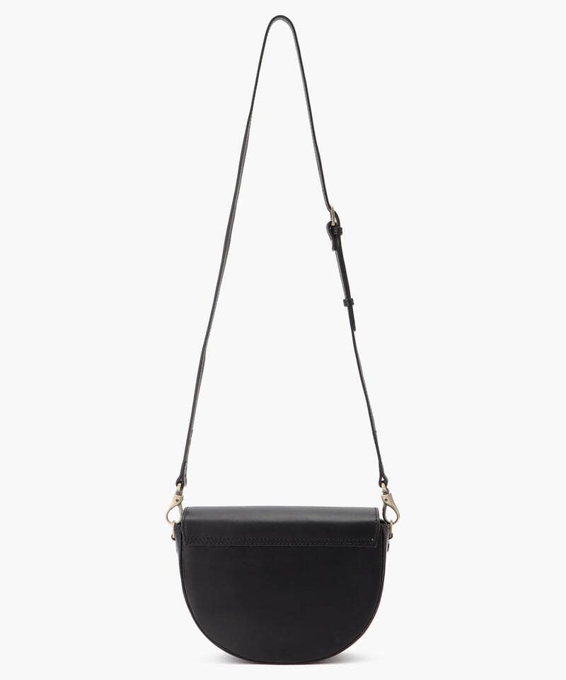 【オーマイバッグ】アヴァ/ブラック ナチュラルレザー/ショルダーバッグ メンズ レディース詳細画像2