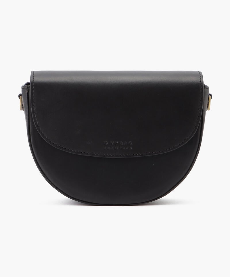 【オーマイバッグ】アヴァ/ブラック ナチュラルレザー/ショルダーバッグ メンズ レディース詳細画像4