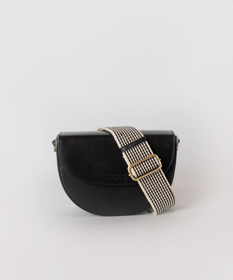 【オーマイバッグ】アヴァ/ブラック ナチュラルレザー/ショルダーバッグ メンズ レディース詳細画像10