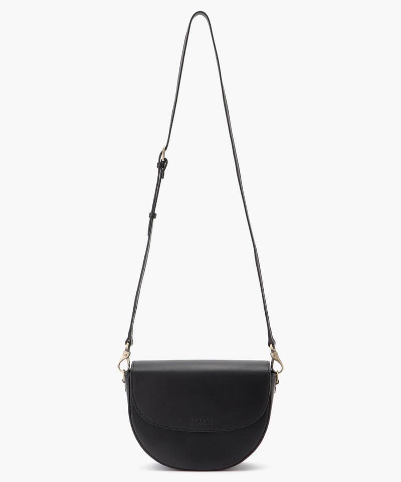 【オーマイバッグ】アヴァ/ブラック ナチュラルレザー/ショルダーバッグ メンズ レディース