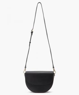 【オーマイバッグ】アヴァ/ブラック ナチュラルレザー/ショルダーバッグ メンズ レディース