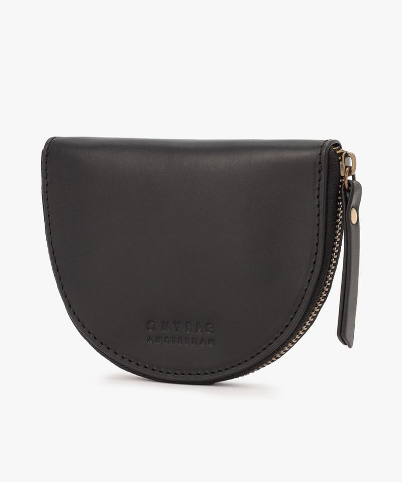 【オーマイバッグ】ローラ コインパース/ブラック ナチュラルレザー/財布 メンズ レディース詳細画像1