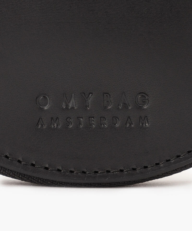 【オーマイバッグ】ローラ コインパース/ブラック ナチュラルレザー/財布 メンズ レディース詳細画像3