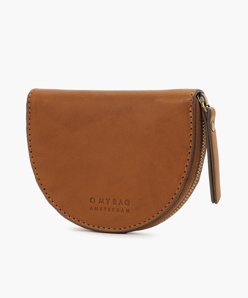 【オーマイバッグ】ローラ コインパース/コニャック ナチュラルレザー/財布 メンズ レディース詳細画像1