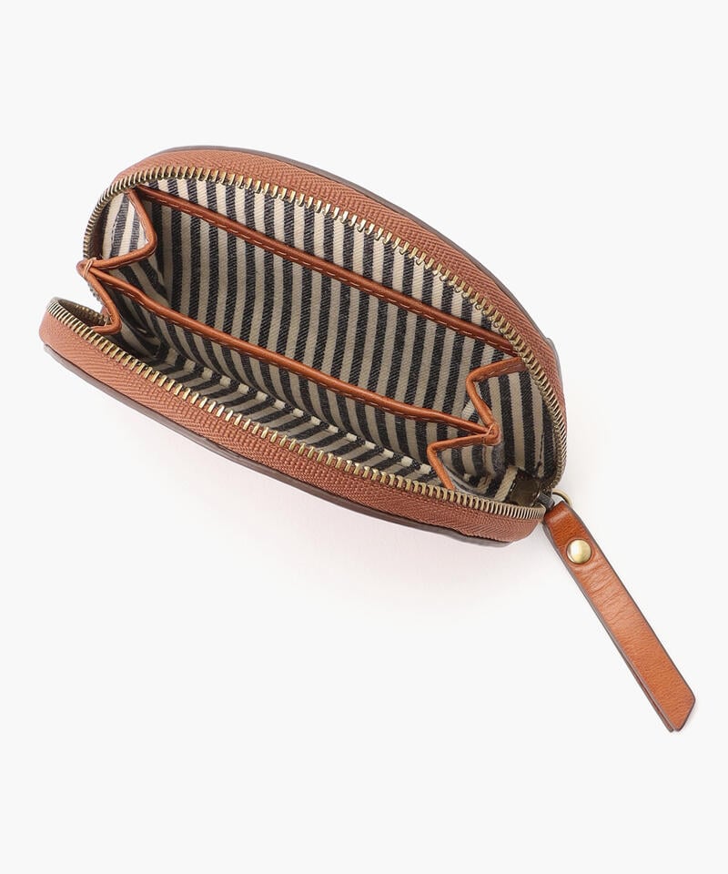 【オーマイバッグ】ローラ コインパース/コニャック ナチュラルレザー/財布 メンズ レディース詳細画像5