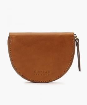 【オーマイバッグ】ローラ コインパース/コニャック ナチュラルレザー/財布 メンズ レディース