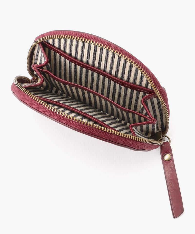 【オーマイバッグ】ローラ コインパース/ルビー ナチュラルレザー/財布 メンズ レディース詳細画像5