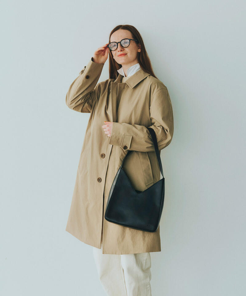 【オーマイバッグ】ヴィッキー/ブラック ナチュラルレザー/ショルダーバッグ メンズ レディース詳細画像7