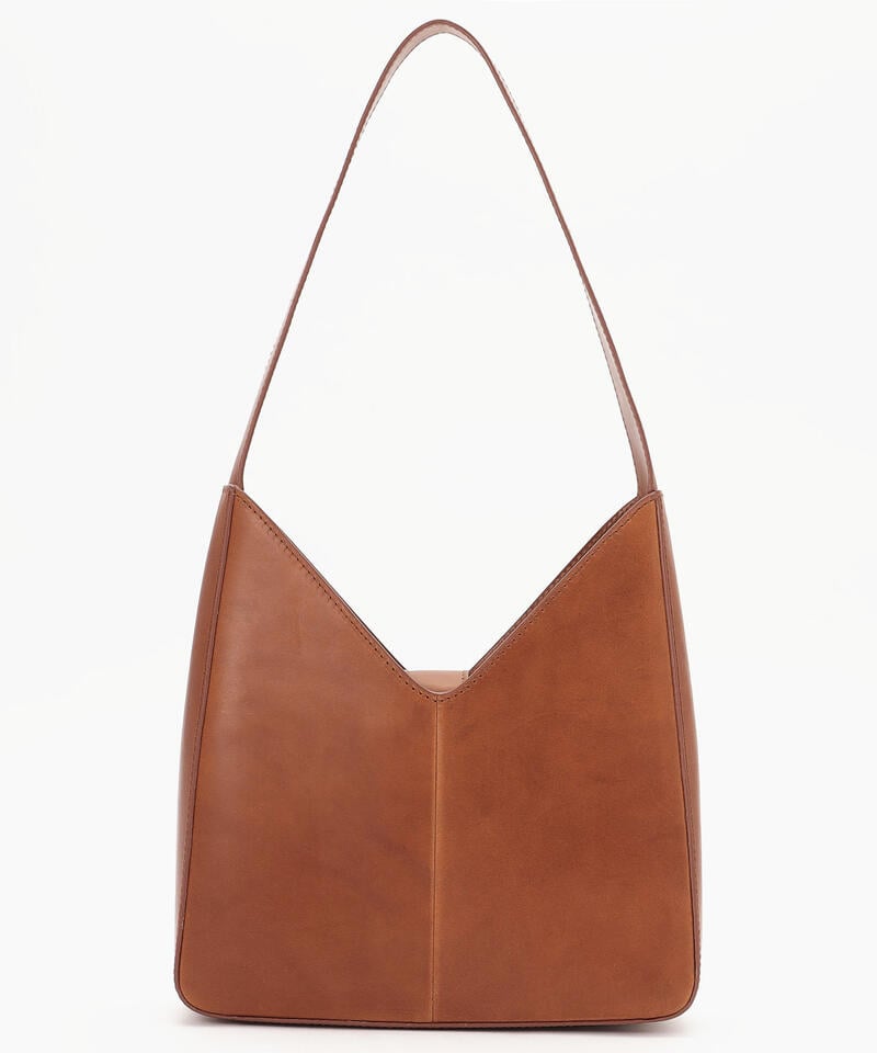 【オーマイバッグ】ヴィッキー/コニャック ナチュラルレザー/ショルダーバッグ メンズ レディース詳細画像2