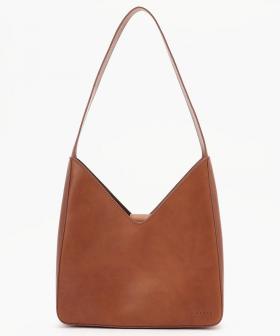 【オーマイバッグ】ヴィッキー/コニャック ナチュラルレザー/ショルダーバッグ メンズ レディース