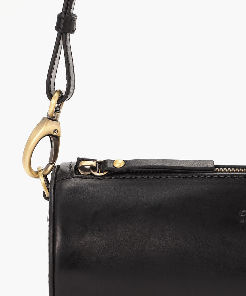 【オーマイバッグ】イジー/ブラック ナチュラルレザー/ショルダーバッグ メンズ レディース詳細画像4