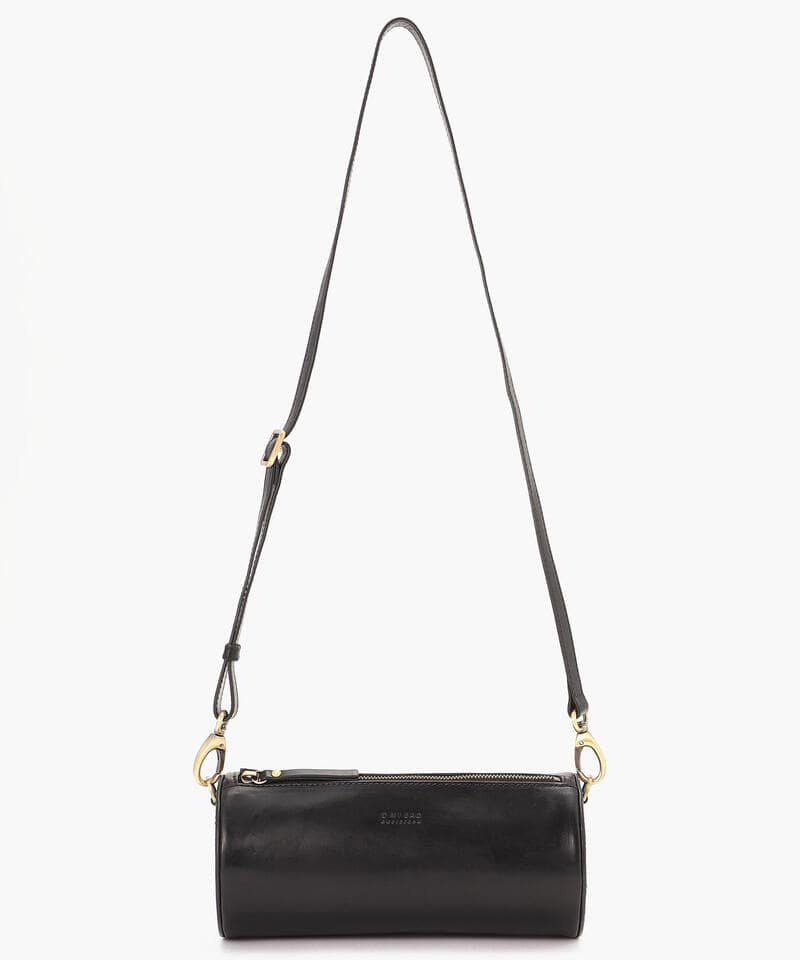 【オーマイバッグ】イジー/ブラック ナチュラルレザー/ショルダーバッグ メンズ レディース