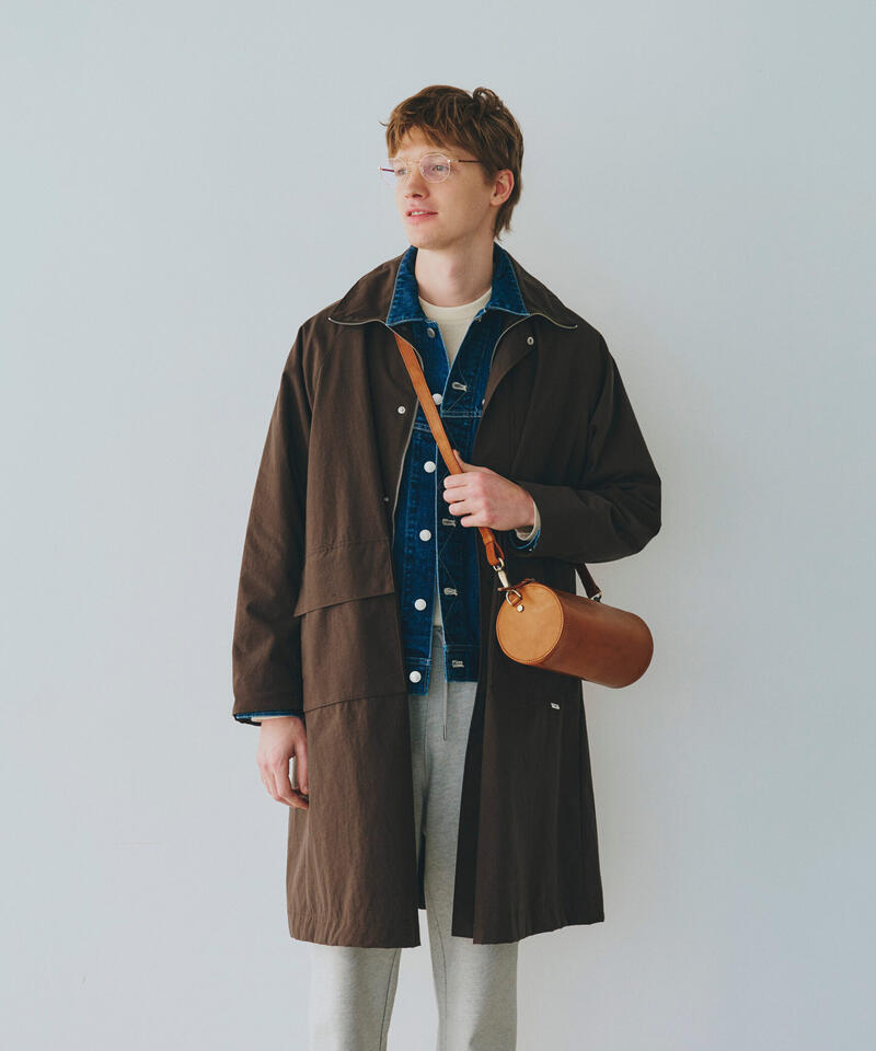 【オーマイバッグ】イジー/コニャック ナチュラルレザー/ショルダーバッグ メンズ レディース詳細画像7