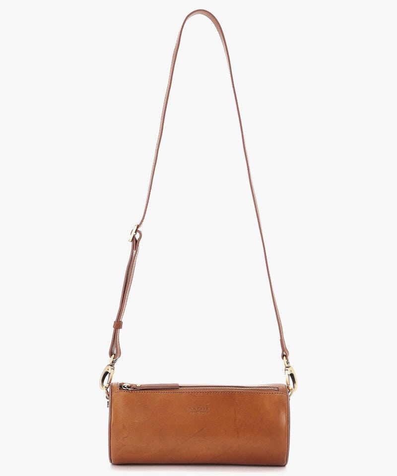 【オーマイバッグ】イジー/コニャック ナチュラルレザー/ショルダーバッグ メンズ レディース