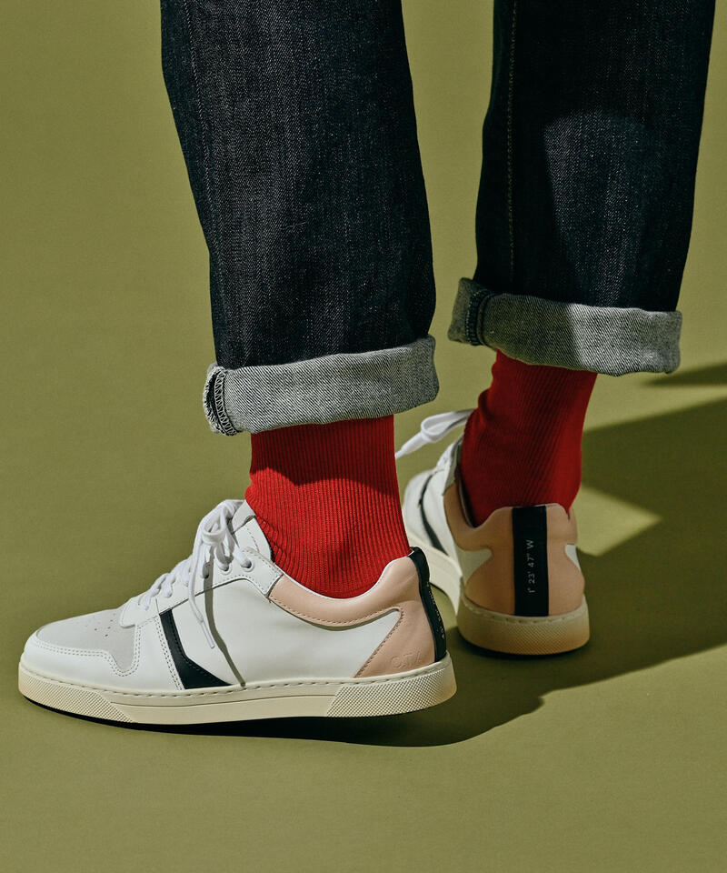 【オーティーエー】グレンコー/ホワイト ピーチ スエードレザー/シューズ メンズ レディース詳細画像8