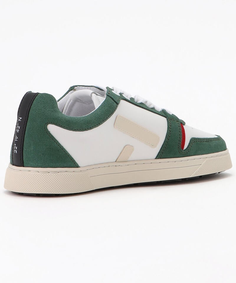 【オーティーエー】サンサホ/ホワイト グリーンフォレスト ナチュラルレザー スエードレザー/シューズ詳細画像3