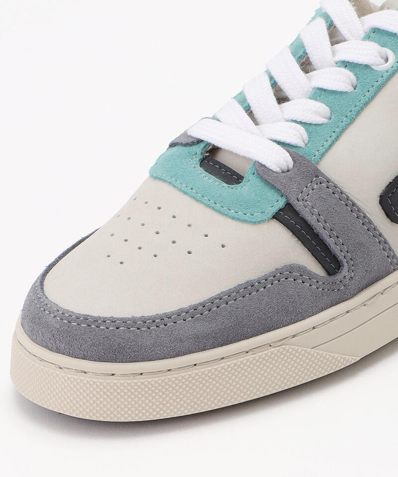 【オーティーエー】サンサホ/パール アクア エッグプラント ナチュラルレザー ヌバックレザー詳細画像4