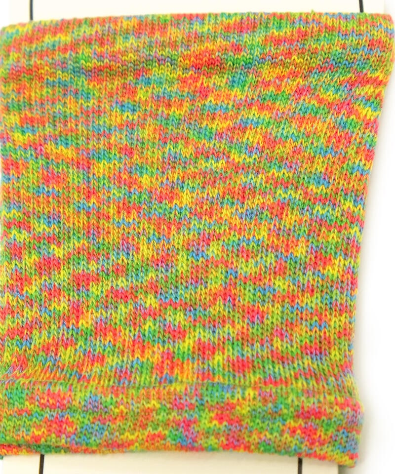 【ロトト】フットバンド カスリ/プリズム アクリル ポリエステル/ソックス詳細画像2