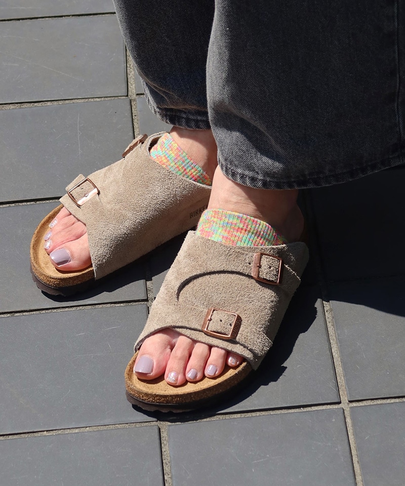 【ロトト】フットバンド カスリ/プリズム アクリル ポリエステル/ソックス詳細画像5