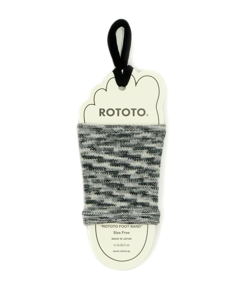 【ロトト】フットバンド カスリ/ロックス アクリル ポリエステル/ソックス