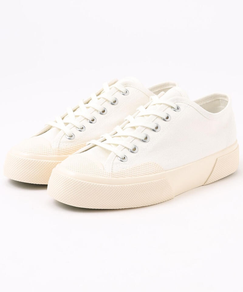 【スペルガ】2432 ワークス ローカット/ホワイト オフホワイト ブロークンツイル/シューズ