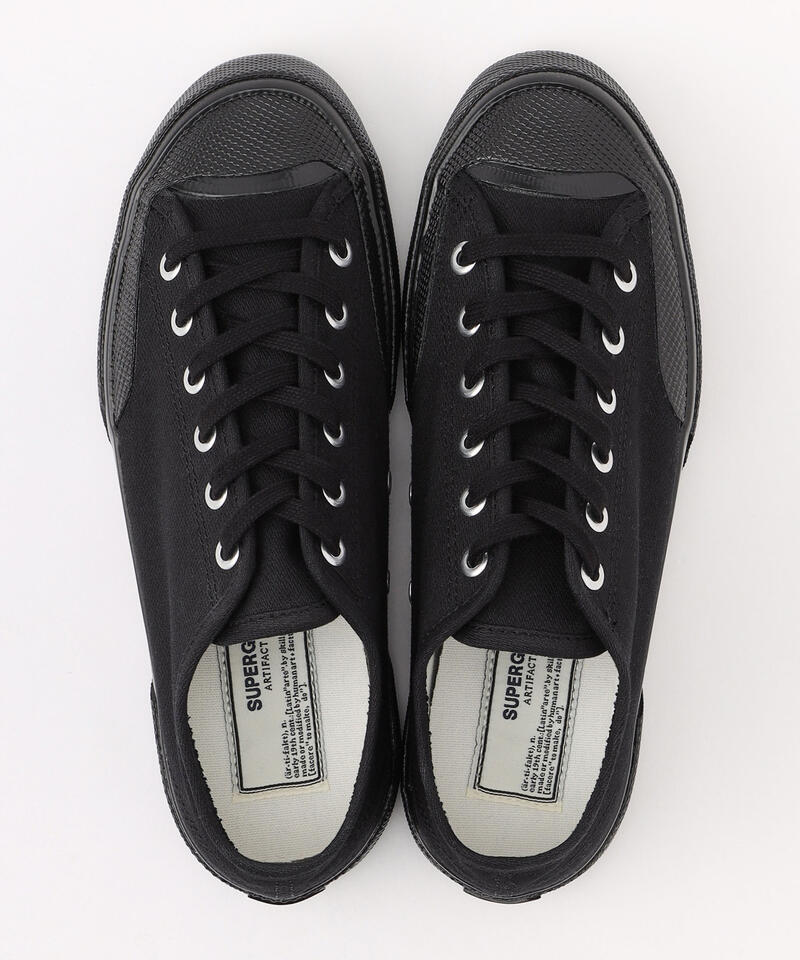 【スペルガ】2432 ワークス ローカット/トリプルブラック ブロークンツイル/シューズ詳細画像6