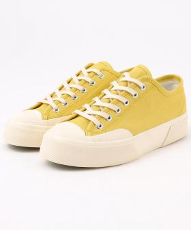 【スペルガ】2432 ワークス ローカット/イエロー オフホワイト デニム/シューズ