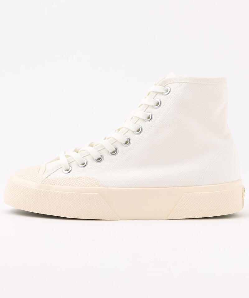 【スペルガ】2433 ワークス ハイカット/ホワイト ブロークンツイル/シューズ詳細画像1