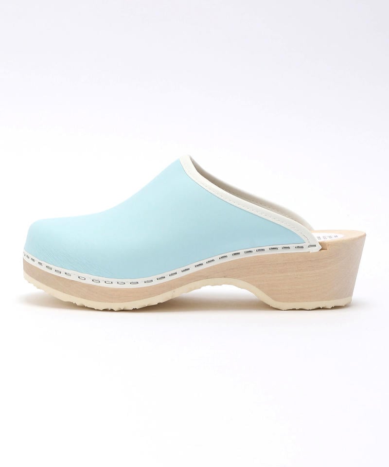 【タッラ】トラディショナルクロッグ/スカイ ナチュラルレザー/サンダル レディース/Talla詳細画像1