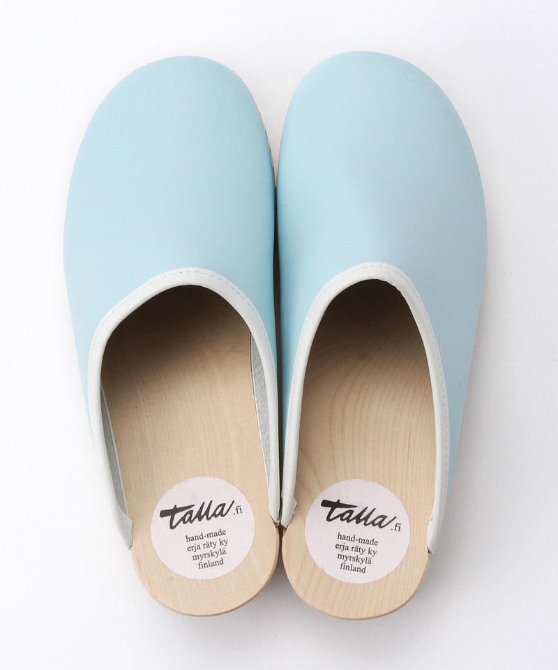 【タッラ】トラディショナルクロッグ/スカイ ナチュラルレザー/サンダル レディース/Talla詳細画像6