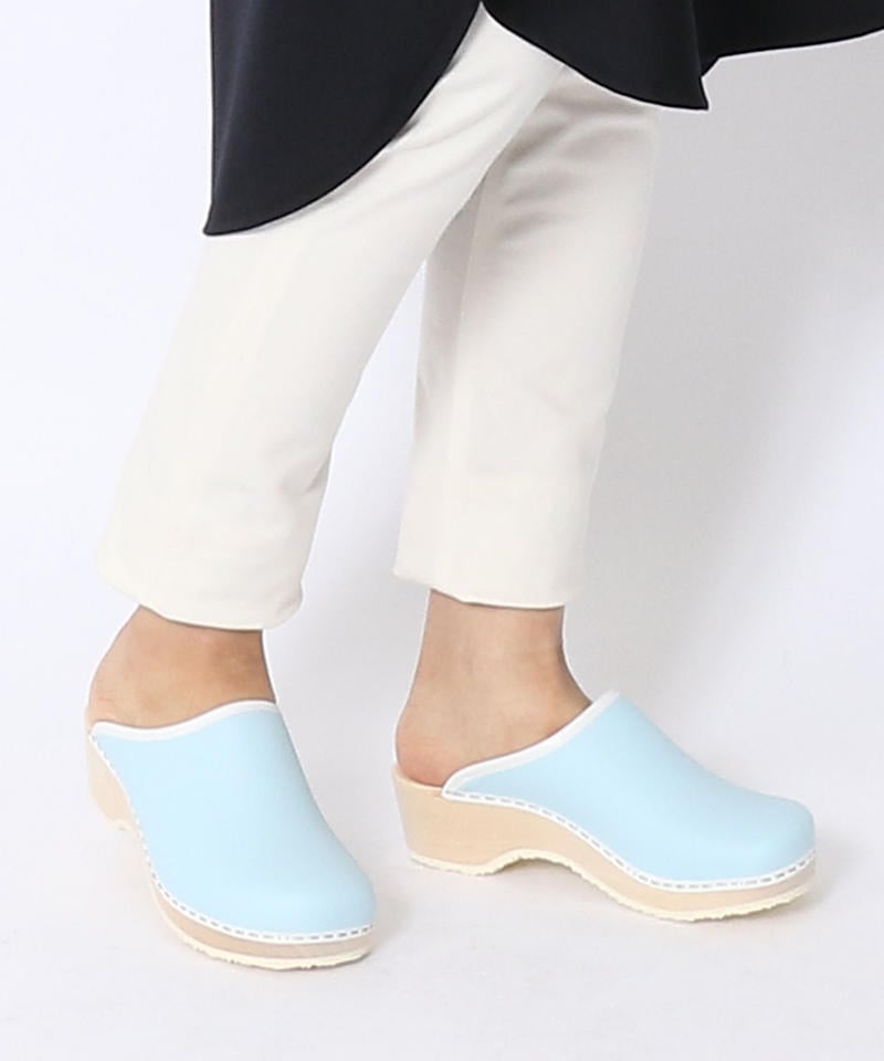 【タッラ】トラディショナルクロッグ/スカイ ナチュラルレザー/サンダル レディース/Talla詳細画像8