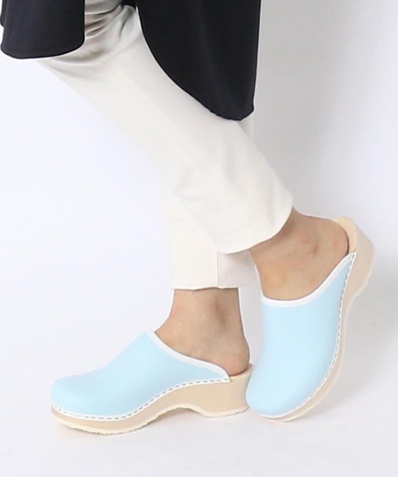 【タッラ】トラディショナルクロッグ/スカイ ナチュラルレザー/サンダル レディース/Talla詳細画像9