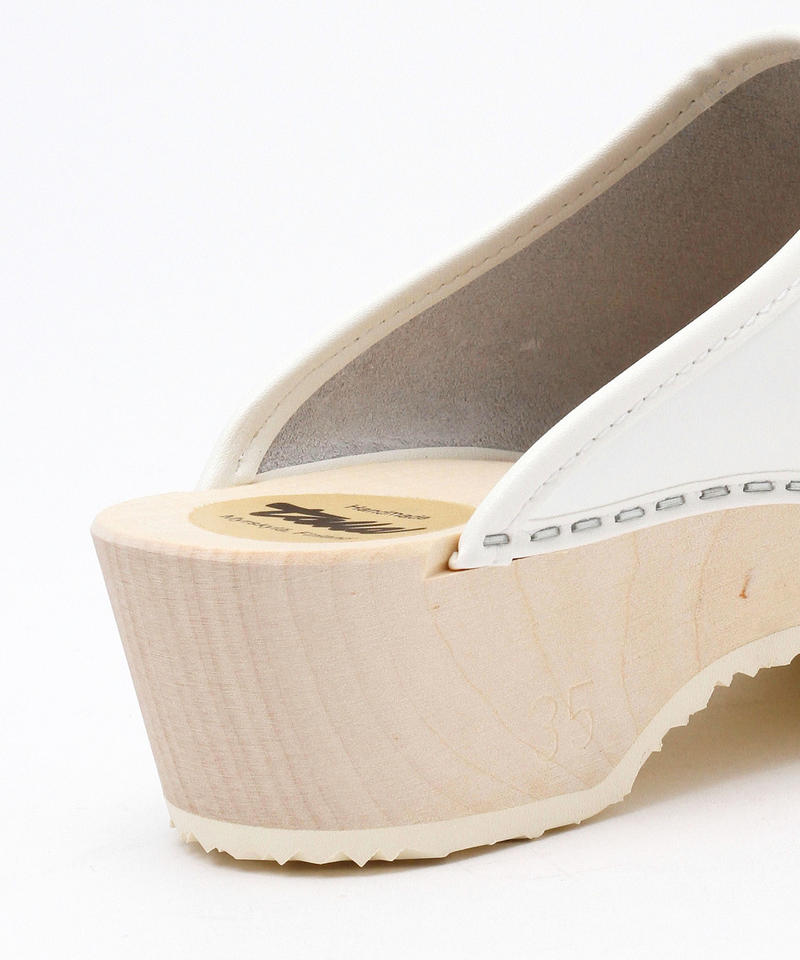 【タッラ】トラディショナルクロッグ/クラウド ナチュラルレザー/サンダル レディース/Talla詳細画像5