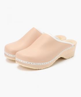 【タッラ】トラディショナルクロッグ/カプチーノ ナチュラルレザー/サンダル レディース/Talla