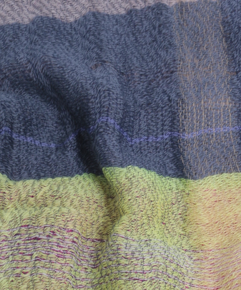 Tamaki Niime ルーツショール ミドル マルチカラー マフラー ストール Benexy ビルケンシュトック Birkenstock通販 Tamaki Niime ルーツショール ミドル マルチカラー マフラー ストール Benexy ビルケンシュトック Birkenstock通販