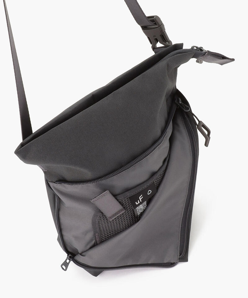 【ユーエフ】サコッシュ M/チャコールグレー ポリエステル/バッグ メンズ レディース/uF詳細画像7