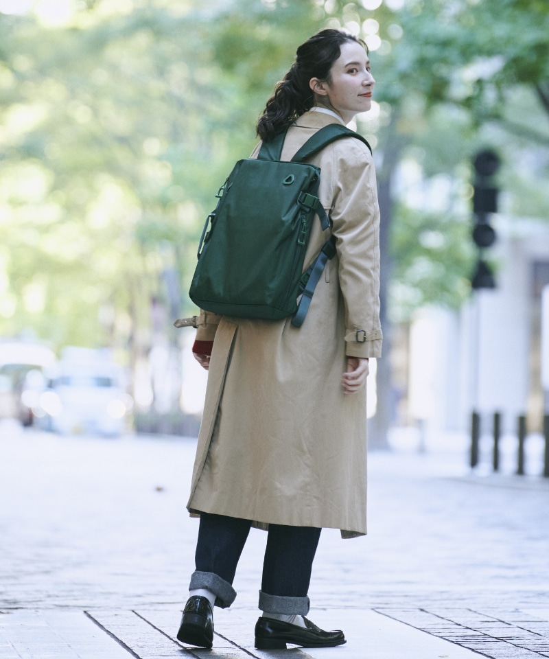 【ユーエフ】ディレクターズバッグ2 M/フォレストグリーン ポリエステル/バックパック/uF詳細画像12