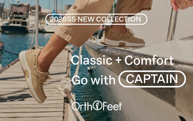 夏の新作ボートシューズ「CAPTAIN（キャプテン）」が登場！